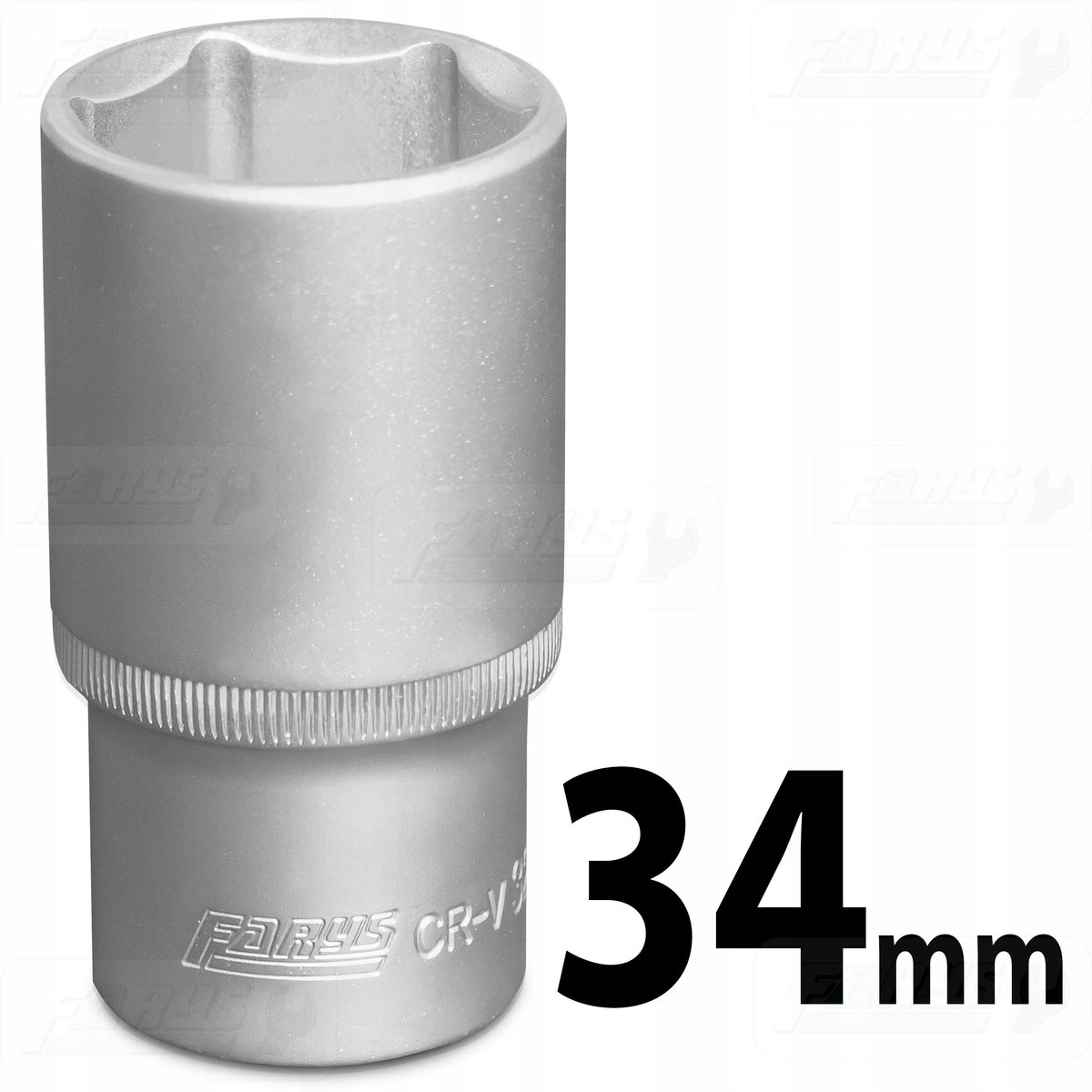 Lange 34 mm 1/2" zeshoekige kraan - CrV-staal - FR1261