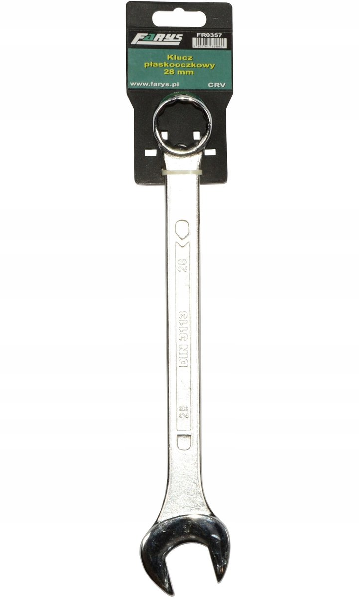 Ringsleutel 28 mm FR0357 - Chroom-Vanadiumstaal