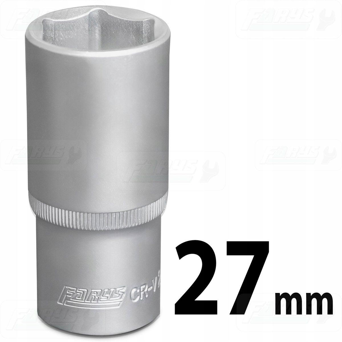 Lange 27 mm 1/2" zeshoekige kraan, CrV-staal, FR1254