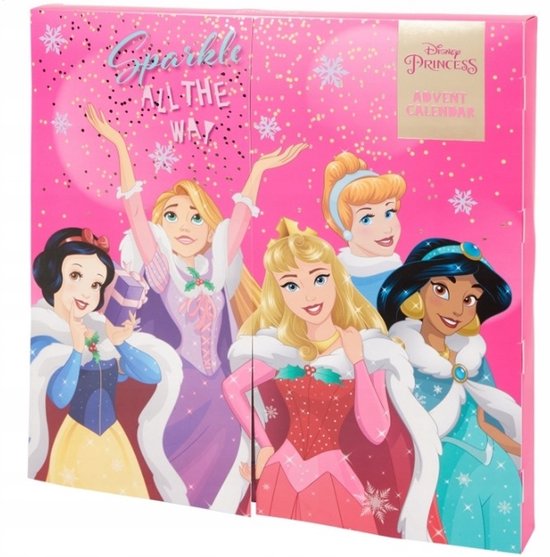 Disney Princess adventskalender- Roze- Sinterklaascadeau- Kerst