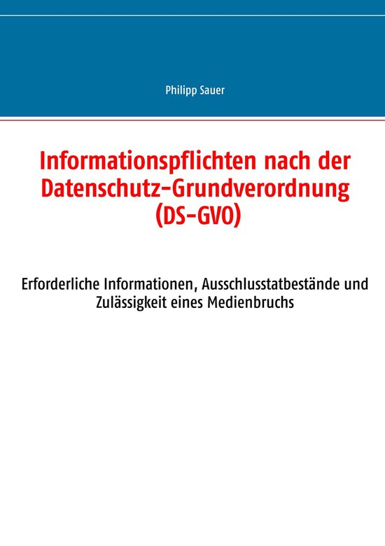 Informationspflichten nach der Datenschutz-Grundverordnung ( ... - cover