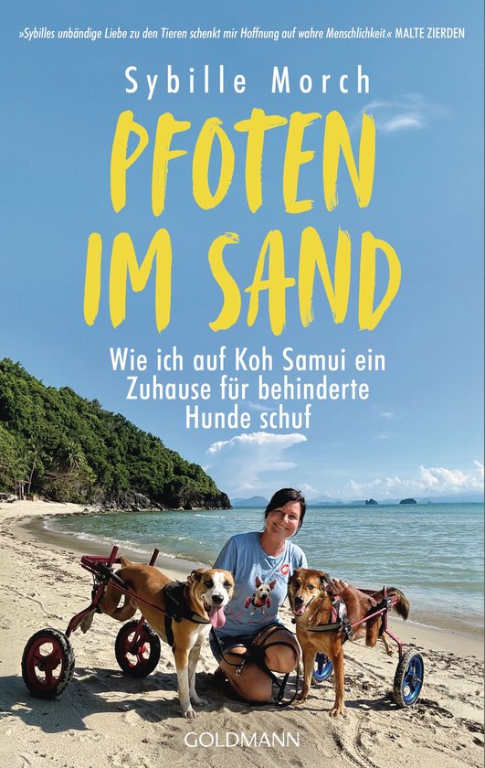 Pfoten im Sand - cover