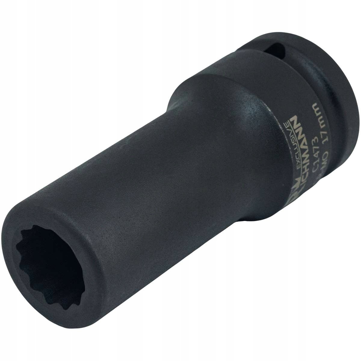 Slagdoppenset 3/4" 60mm 12-kant lang Cr-Mo