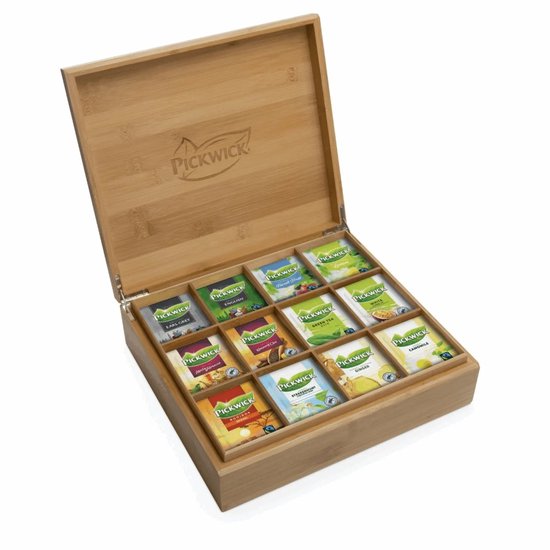 Theekist Pickwick inclusief 12 smaken thee