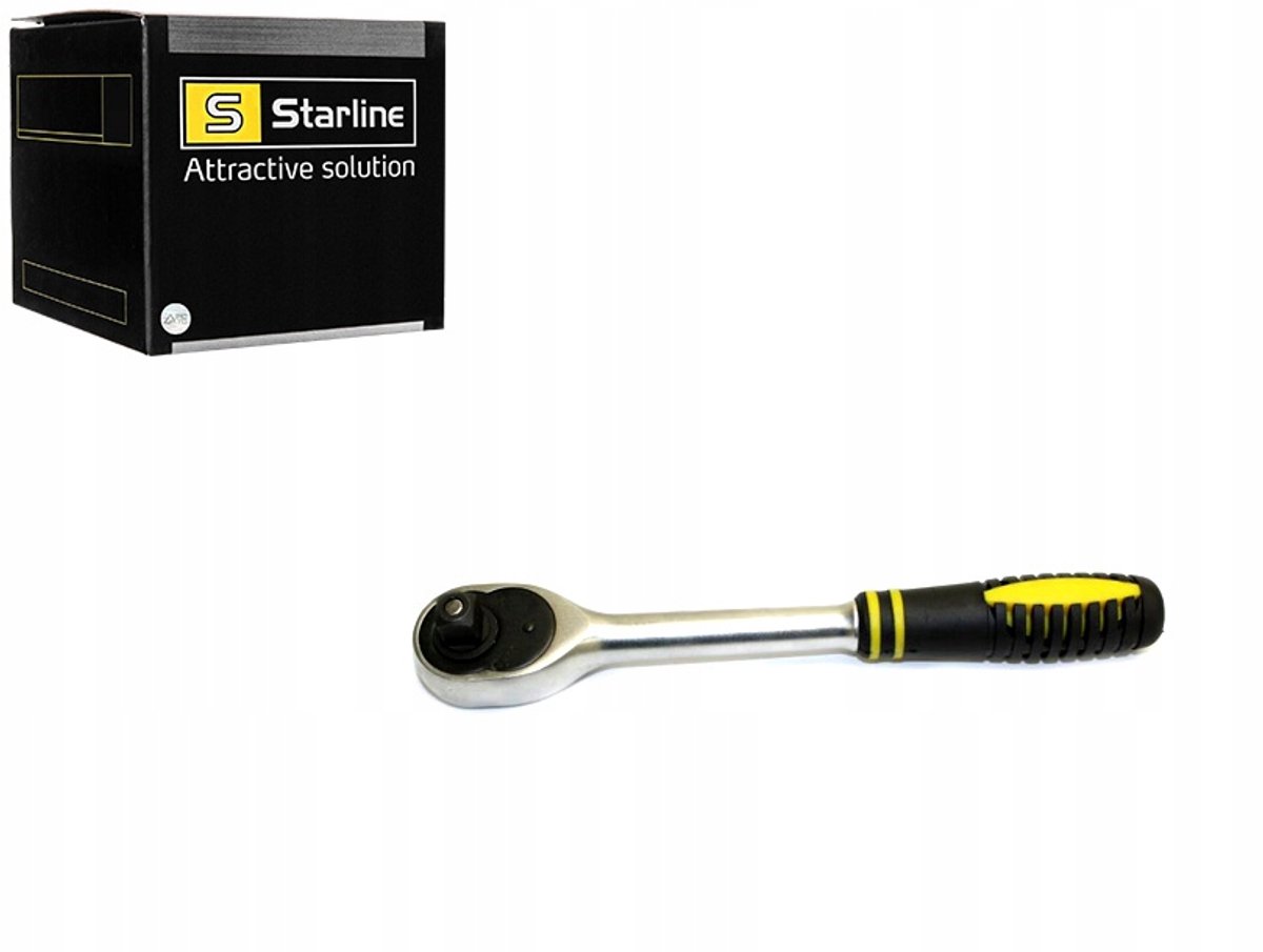 Starline Ratel 1/2" met ergonomisch rubberen handvat