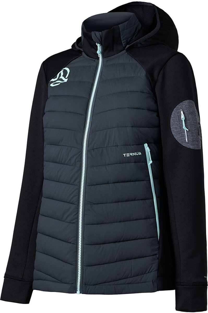 Ternua Yukkon 2.0 Hybrid Jas Vrouw Zwart