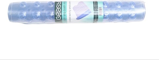 GEASY Badmat Antidérapant - Badmat Antidérapant pour le bain - Badmat 40X100 CM - Transparent