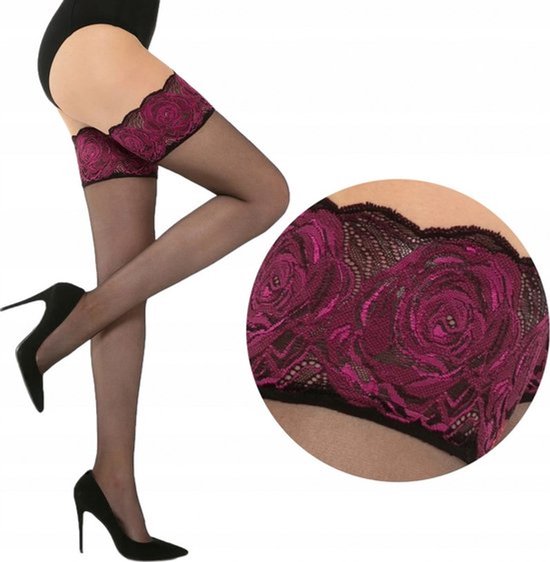 Hunkemöller hold up kousen 30 denier (set van 2) zwart