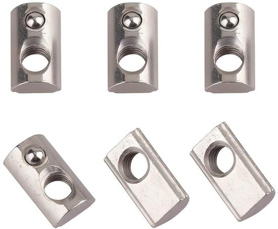 M8 T Schrauben Hammerkopf Vernickelter Edelstahl für Aluminium profil und Solar