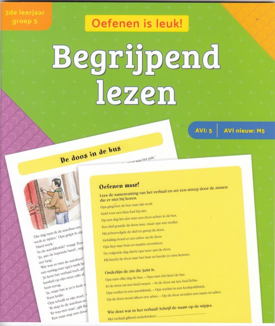 Begrijpend lezen groep 5 - avi5/m5 - cover