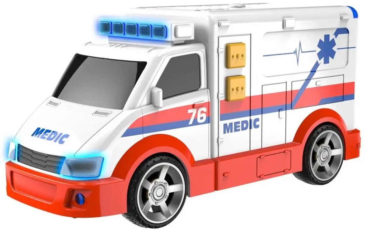 Teamsterz - Small Light and Sound Ambulance (1416564)