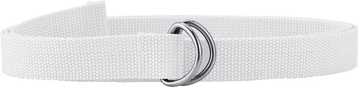MM - Verstelbare American Football riem - Wit - 2.5 cm breed - Op maat te knippen