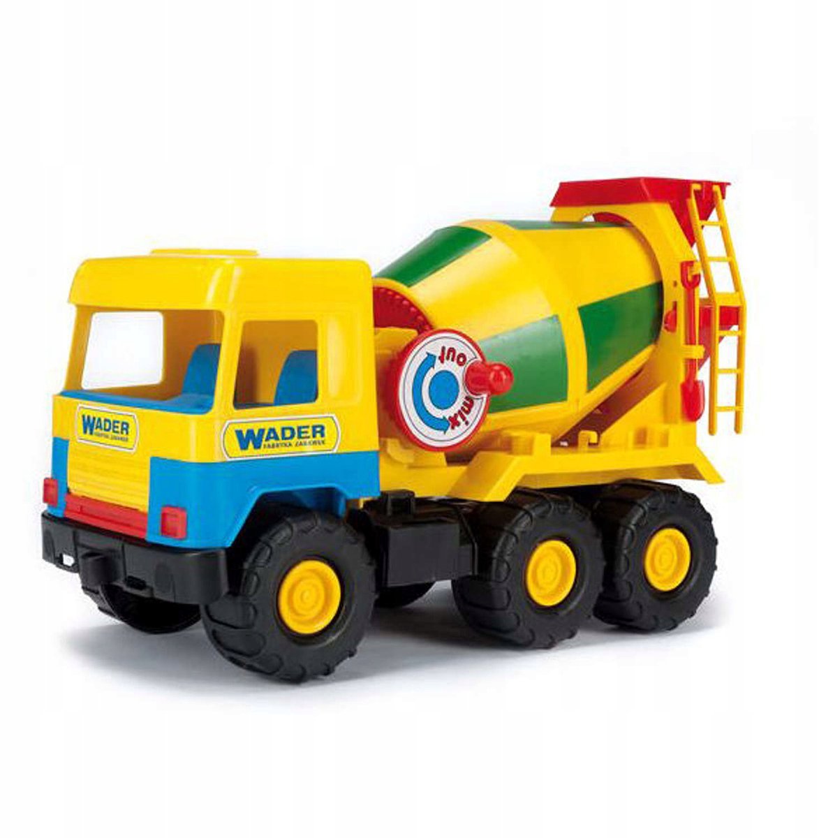 Wader 32390, Betontruck, 3 jaar, Geel, Rood, Groen, Blauw, Zwart
