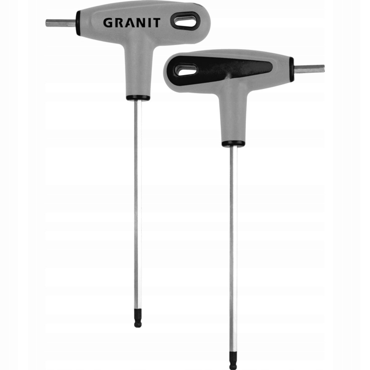 Granit T4 Inbussleutel met T-greep - Zwart