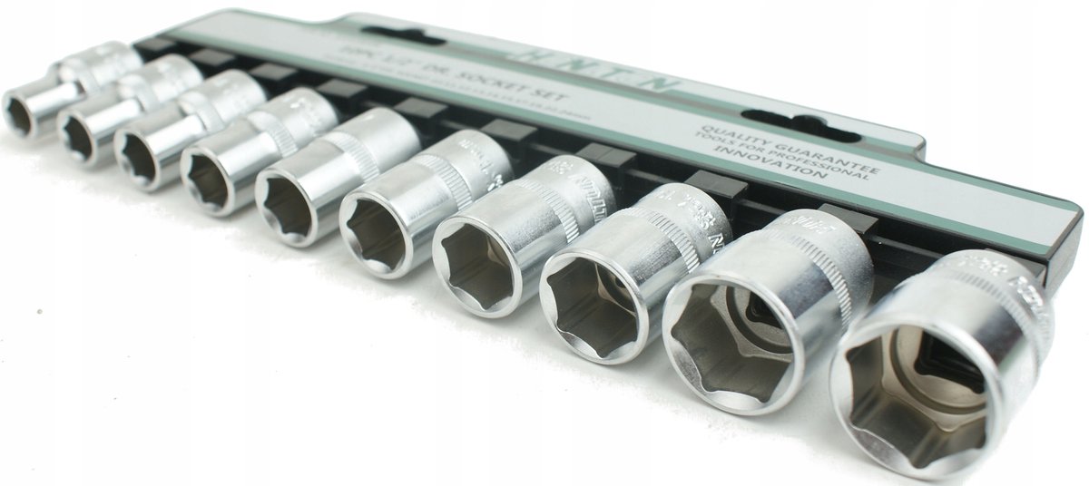 Honiton Dop 1/2" 10-24mm 6-kantige Dopset, 10 Delen