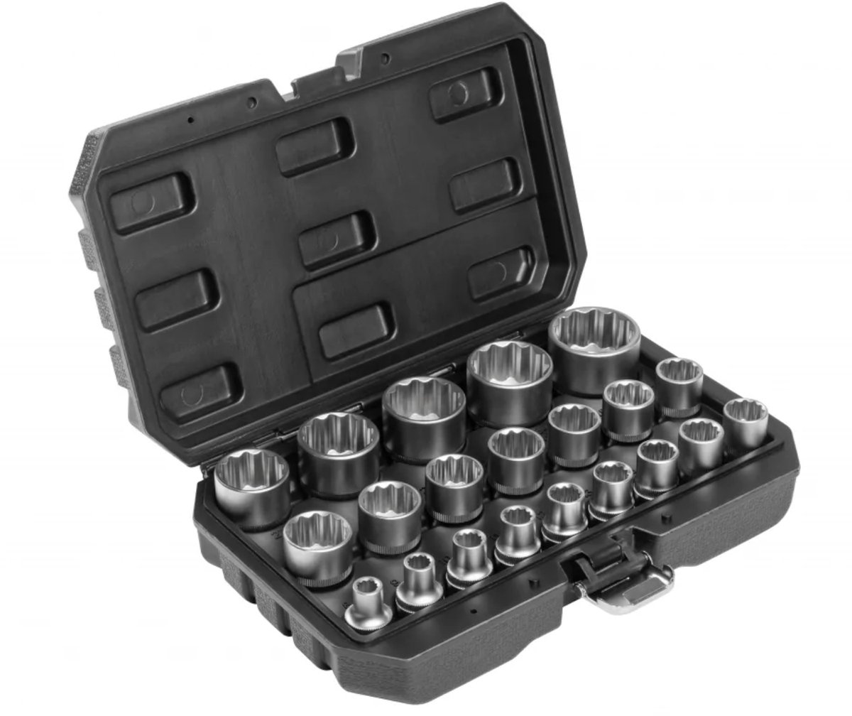 HOGERT 1/2" dopsleutelset - 21-delig