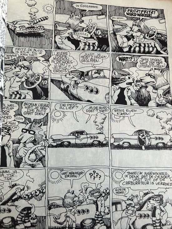 Fritz the Cat - stripboek van R. Crumb - Nederlandse uitgave | bol