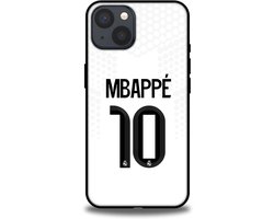 Mbappé 10 Real Madrid telefoonhoesje - Apple iPhone 13 - Backcover Softcase - Wit