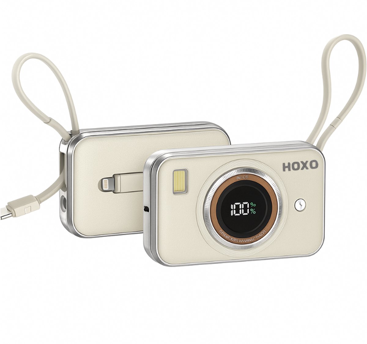 Powerbank - 22.5W Snellader - Mini Formaat Oplader - 10.000 mAh - Noodpakket - Geschikt voor Lightning