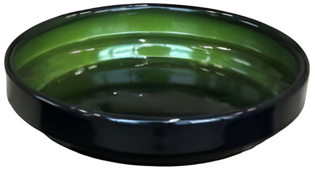 Buitengewoon de boet - Upcycle schotel Algen groen XL 15x3cm