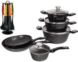 Cheffinger Pannenset Zwart