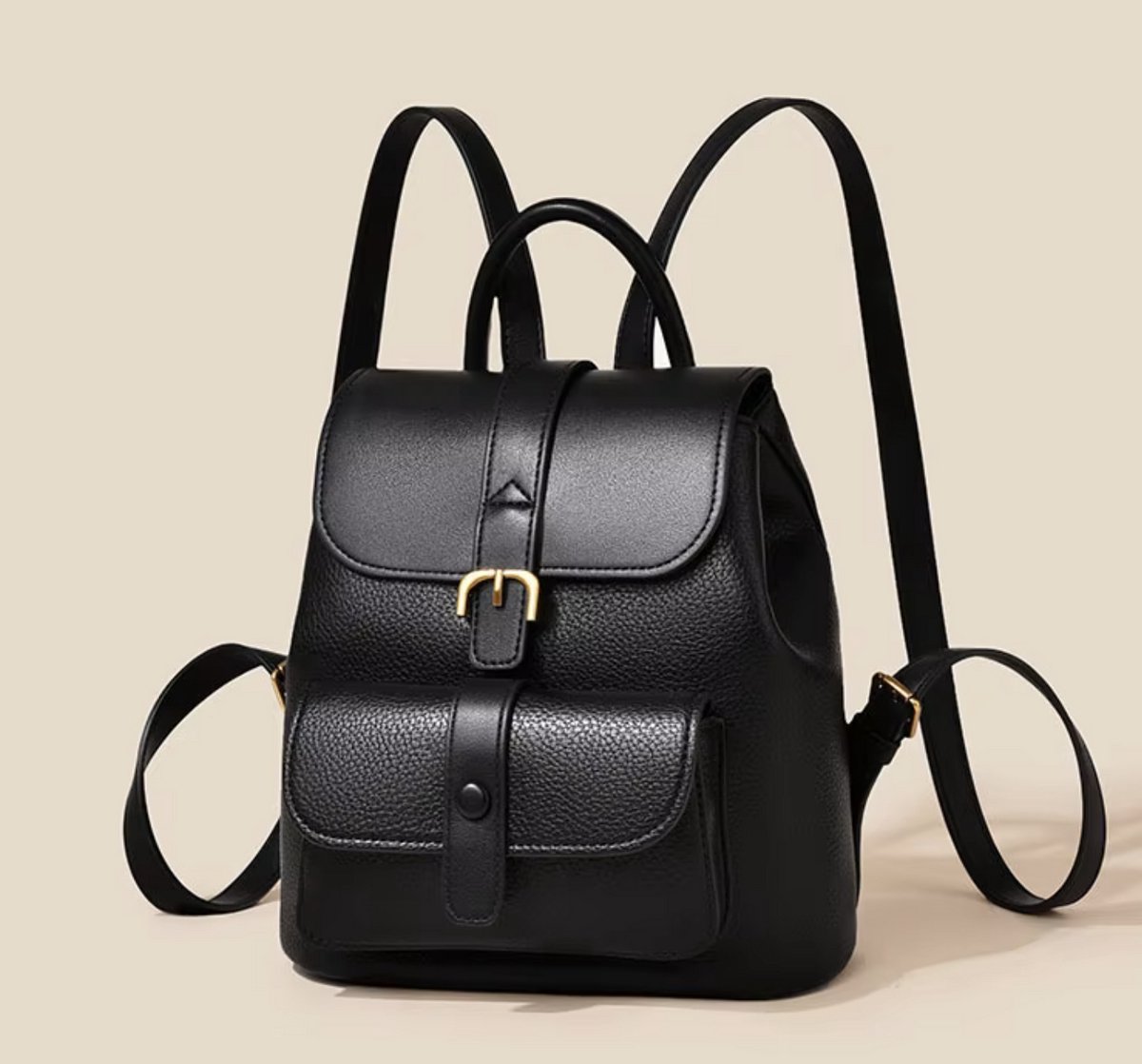 N3 Collecties Trendy, modieuze, casual stijl dames tas, rugzak voor dames gebruik-Zwart
