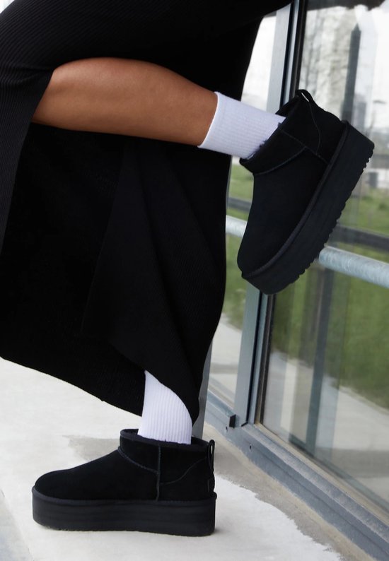 Bottes À Plateforme Ugg Australian W Classic Ultra Mini - Streetwear - Femme