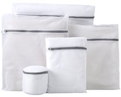 5 Delige Waszakken - Wasnetten - Waszakken voor Wasgoed - Waszak Groot - Wasnetten met Rits voor Wasgoed - Waszak Wasmachine - Waszak Wasmachine - LOUZIR