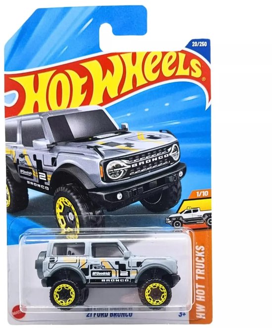 Hot Wheels Die Cast voertuig - 6 cm - 1 exemplaar - Spaar ze allemaal - Van Metaal - Schaal 1:64 van Merkloos — afbeelding 3