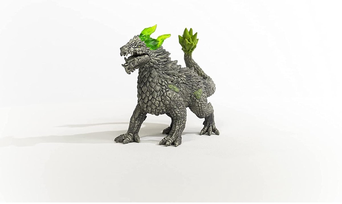 Schleich Eldrador Steendraak: gedetailleerde speelfiguur met kristallen thumbnail 3