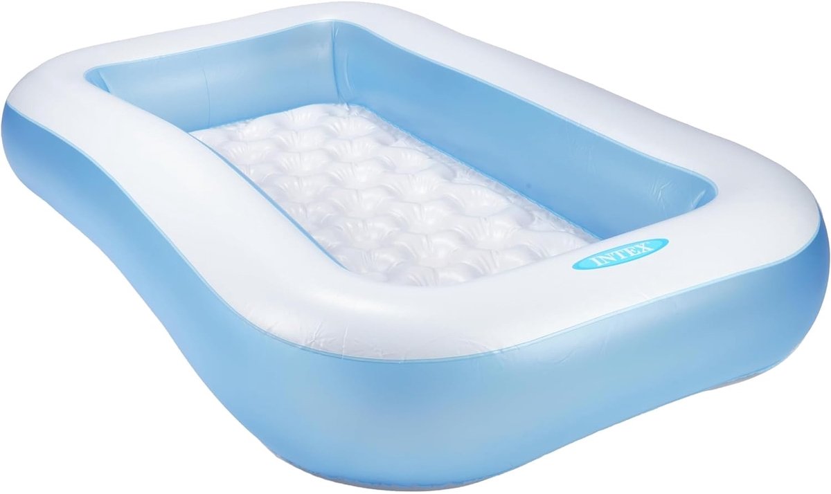Intex Rechthoekig Opblaaszwembad Blauw - 166 x 100 x 25 cm — afbeelding 9