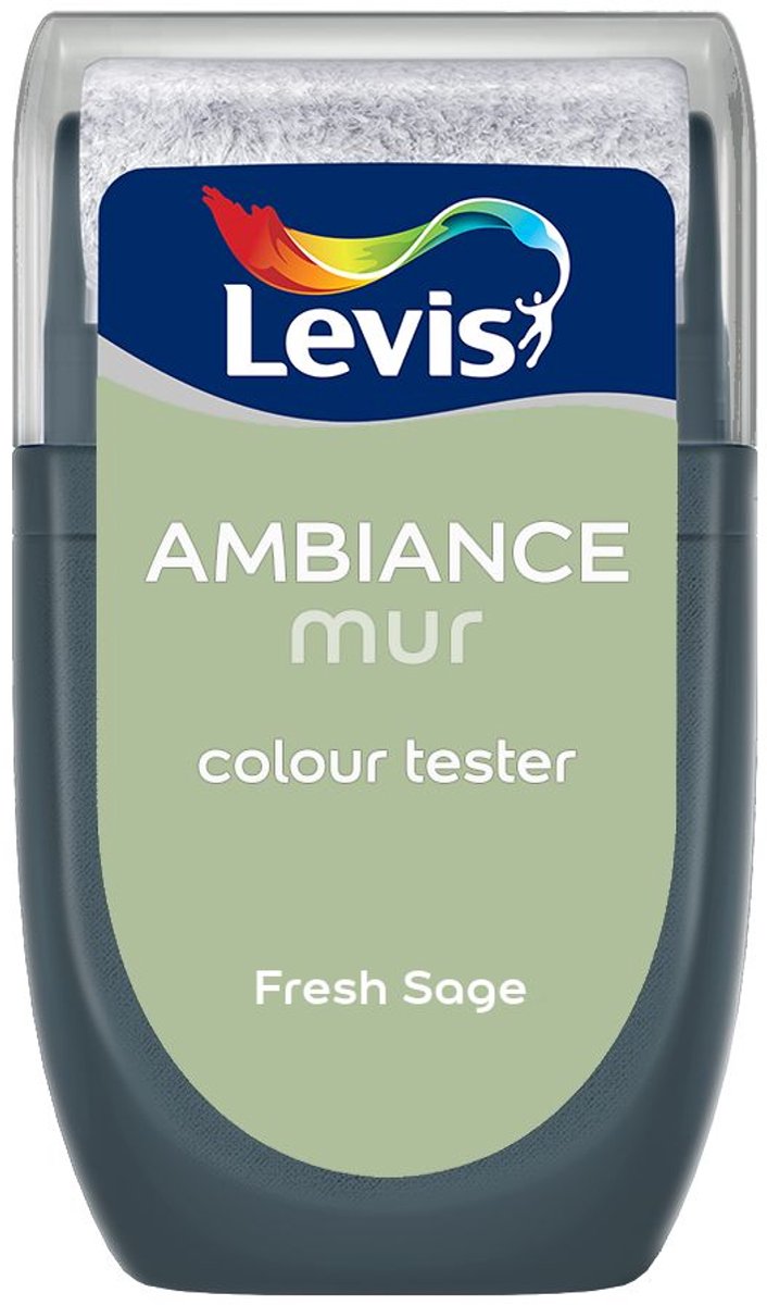 Levis - Muurverf Kleurtester Mat Mix - Fresh Sage - Mengverf - 30 Ml