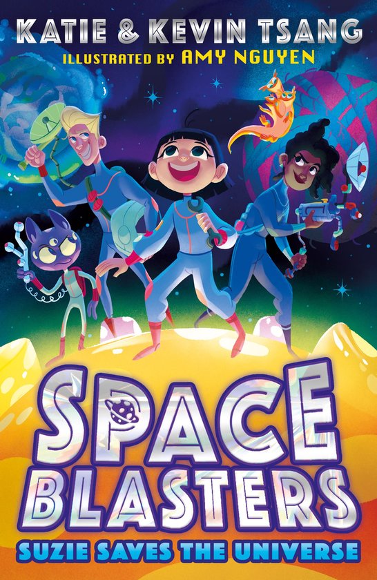 Space Blasters 1 - SUZIE SAVES THE UNIVERSE - cover