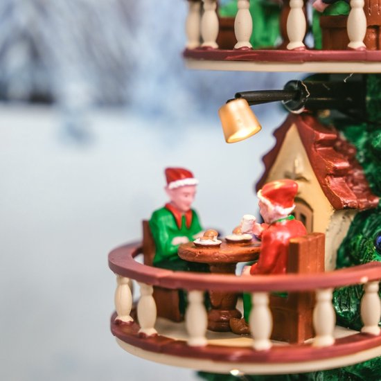 LEMAX The Tannenbaum Tower Christmas Shops