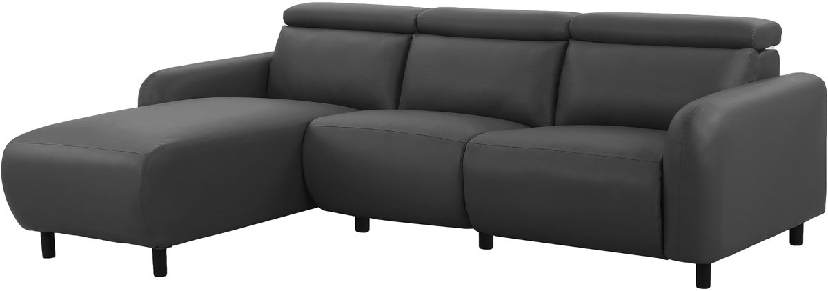 Notio Living Skaane-Skaane-3Zits - Relax Links - Grijs PU