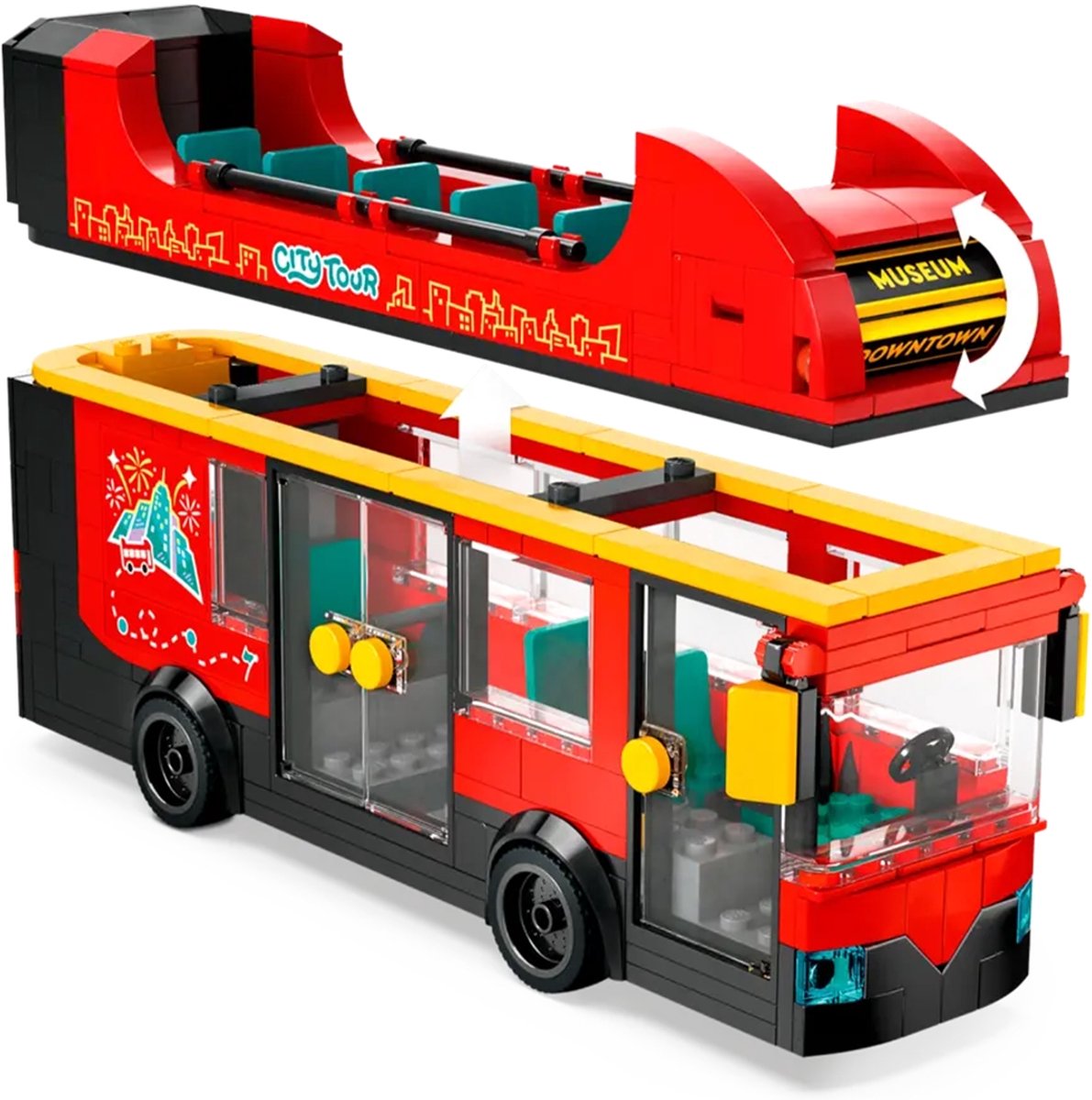 LEGO City Toeristische rode dubbeldekker - 60407 — afbeelding 20