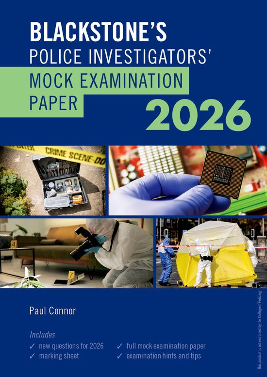 Blackstone's Police- Blackstone's Police Investigators' Mock ... - cover