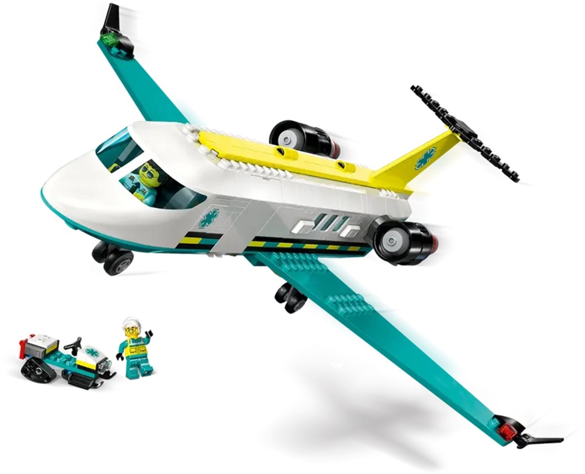 LEGO® City Ambulancevliegtuig, Speelgoedvliegtuig - 60465 — afbeelding 21