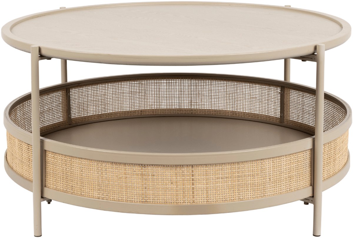 Puur - Snogge salontafel 80 cm zand