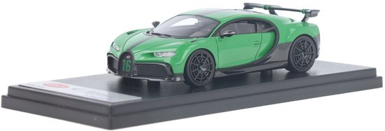 Miniature Looksmart 1/43 Bugatti Chiron Pur Sport #16 2020, Viper Green / Black