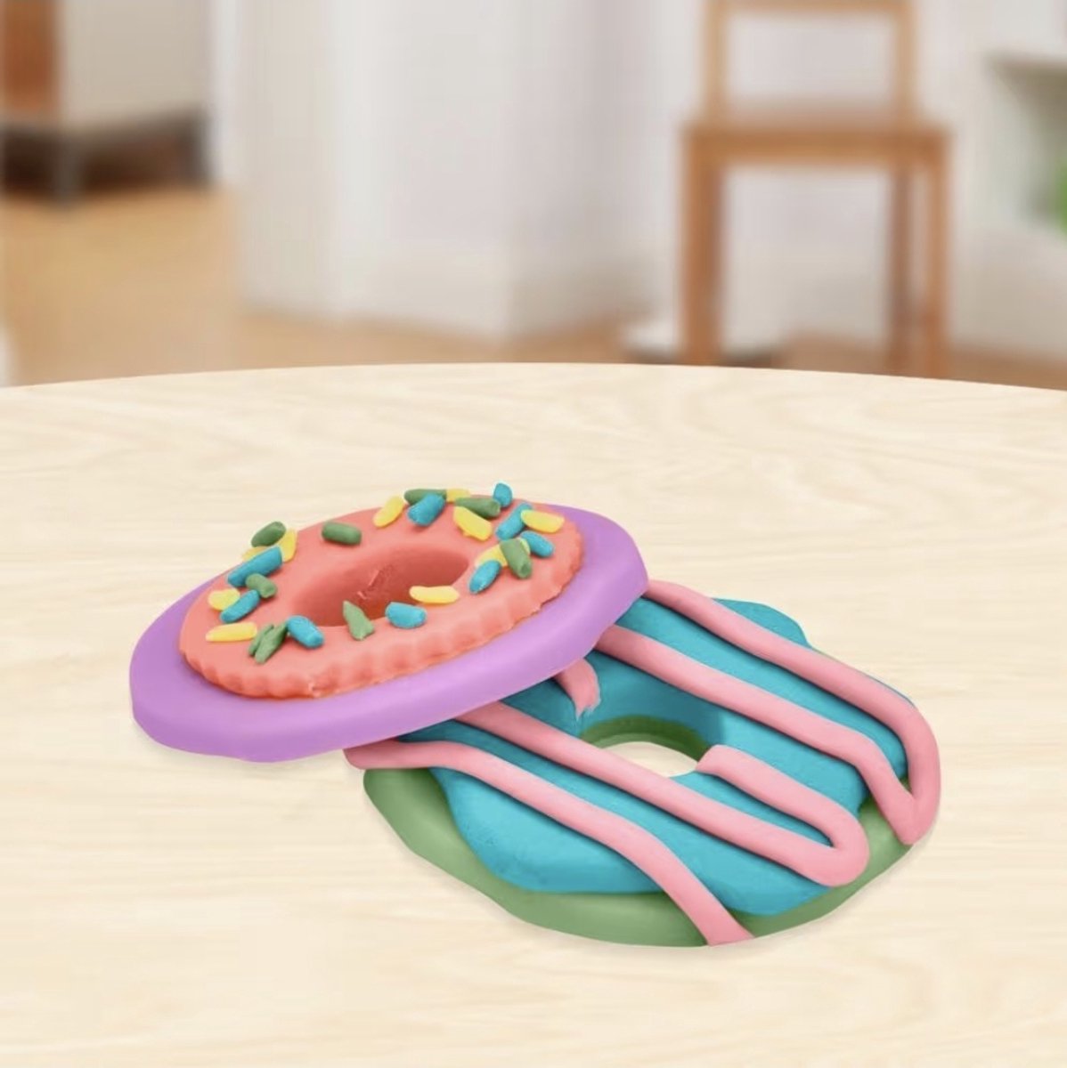 Hasbro - Play-Doh - Imagine Shales Set met 20 gereedschappen + 7 kleine potjes - Vormenfeest - Kleien - boetseren — cadeau in Spellen & Speelgoed - foto 8
