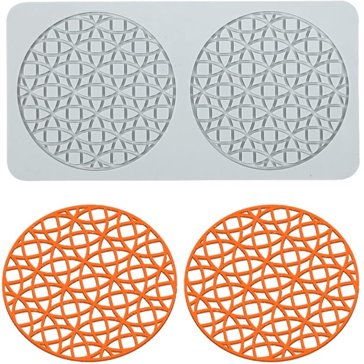 Cake Lace Mold - Silicone Fondant Mould - Voor 3D Patroon, Herbruikbaar en Flexibel