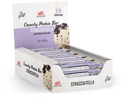 XXL Nutrition - Crunchy Protein Bar - Stracciatella - Eiwitreep - 12 Pack