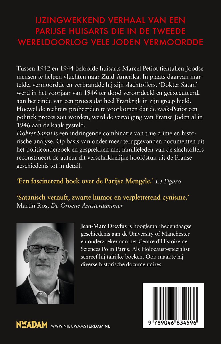 Dokter Satan - back cover