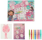 Canal Toys – Mallette Gabby Et La Maison Magique – Aérographe électronique, 10 Pochoirs, 8 Feutres – Dès 6 Ans