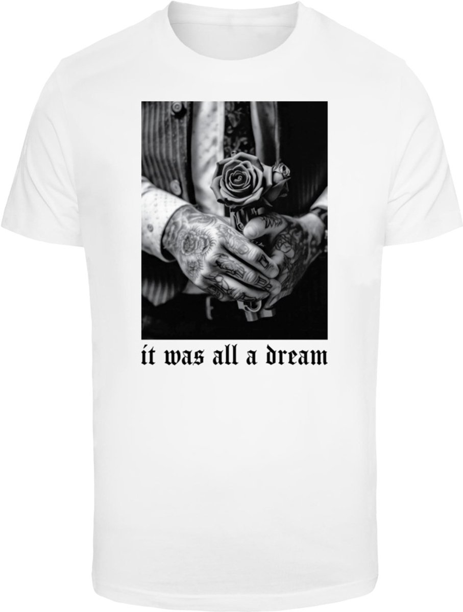 Mister Tee It Was All A Dream Heren Tshirt S Wit
