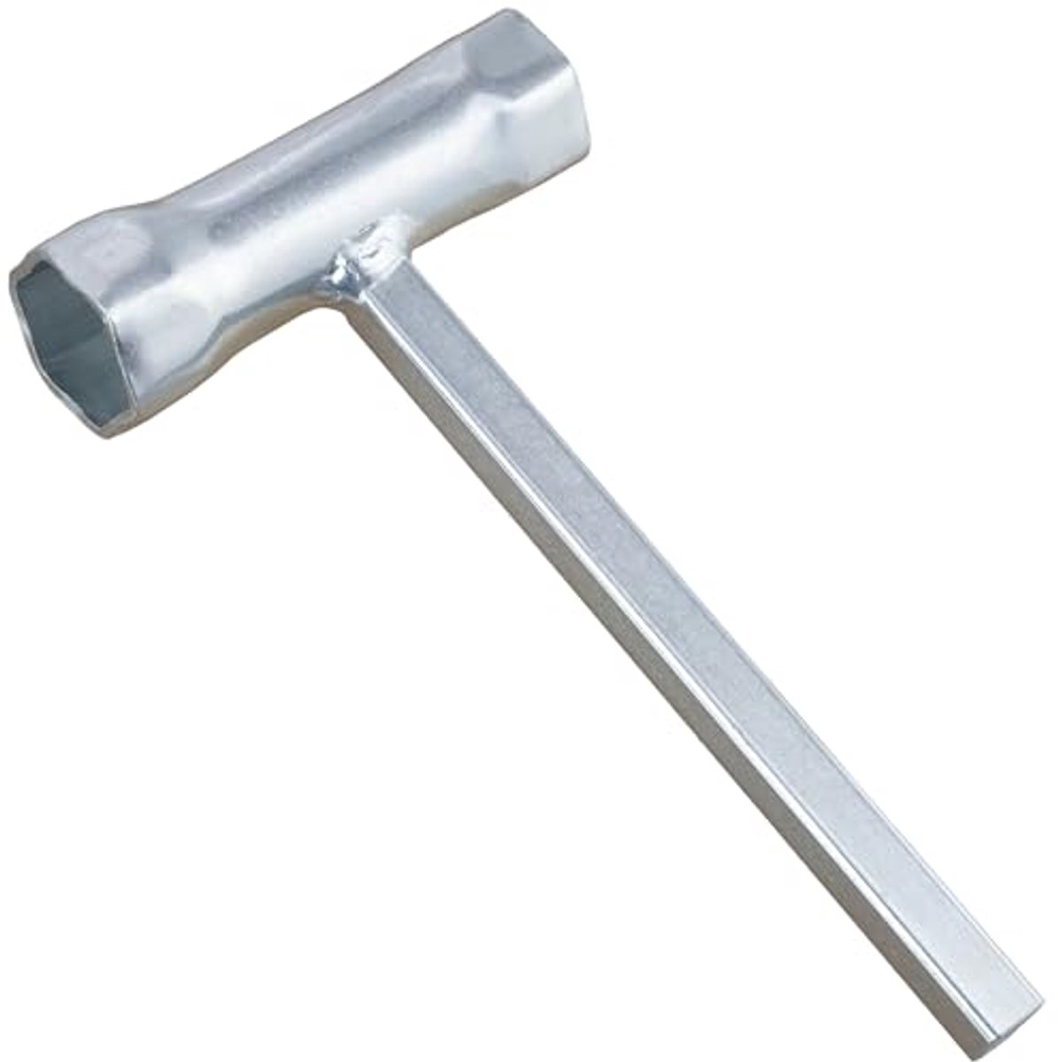 C73115 - Steeksleutel voor bougiekoplampen 19x21 mm - T-vorm - Bougiesleutel met vierkante shank 9,5 x 9,5 mm - Gemaakt van staal