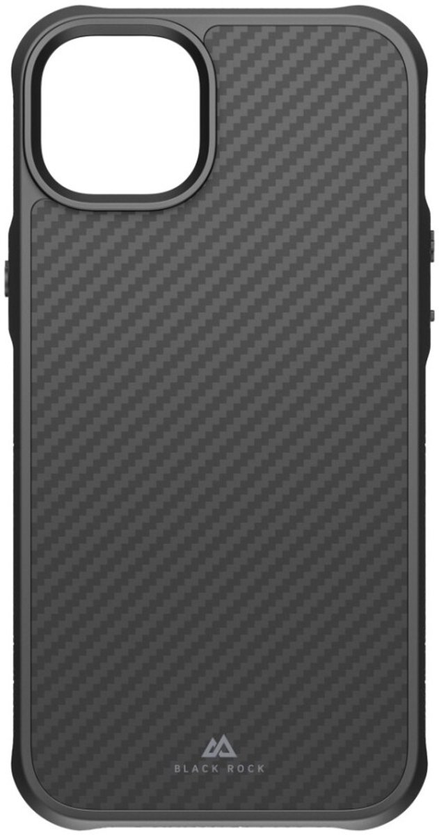 Black Rock Robust Carbon Cover Voor Apple IPhone 14 Plus Zwart