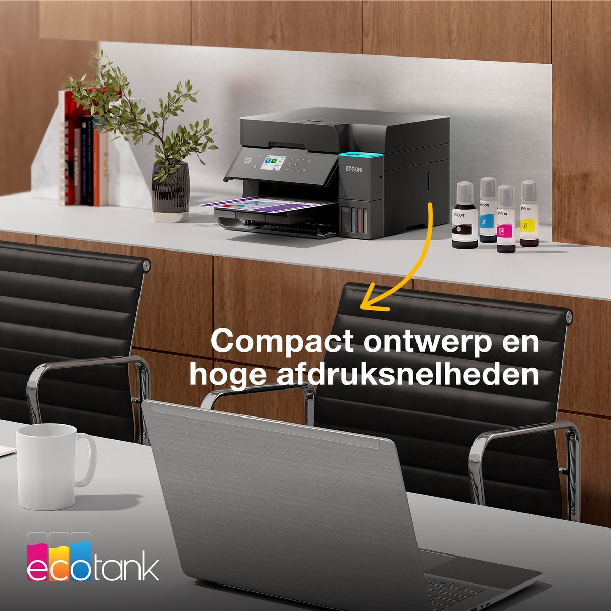 Epson EcoTank ET-3950 - All-in-One Inkttank Printer - Zwart — afbeelding 5