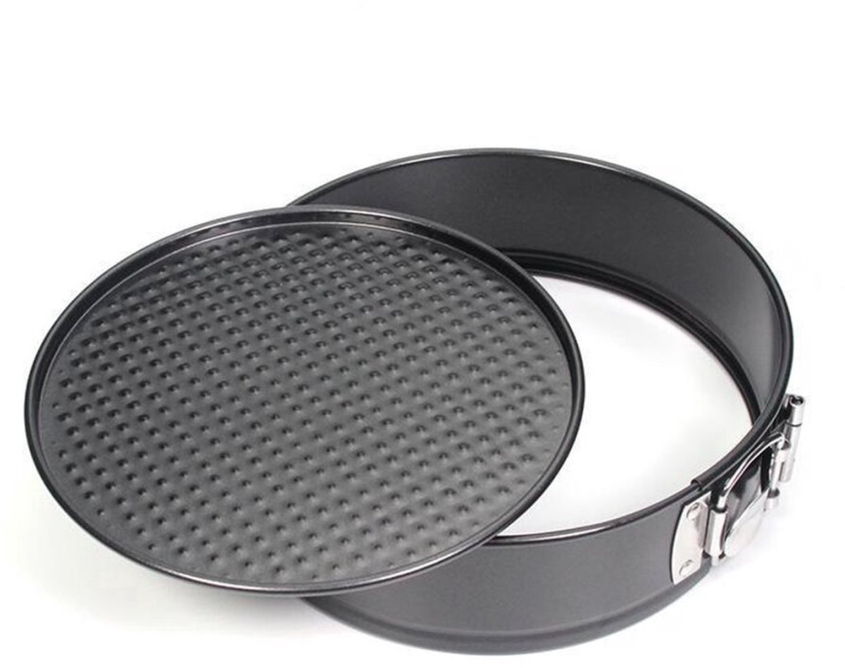 alpina Springvorm - Anti-Aanbaklaag - Metaal - Ø 28 x 6,7 CM - Zwart – foto 2
